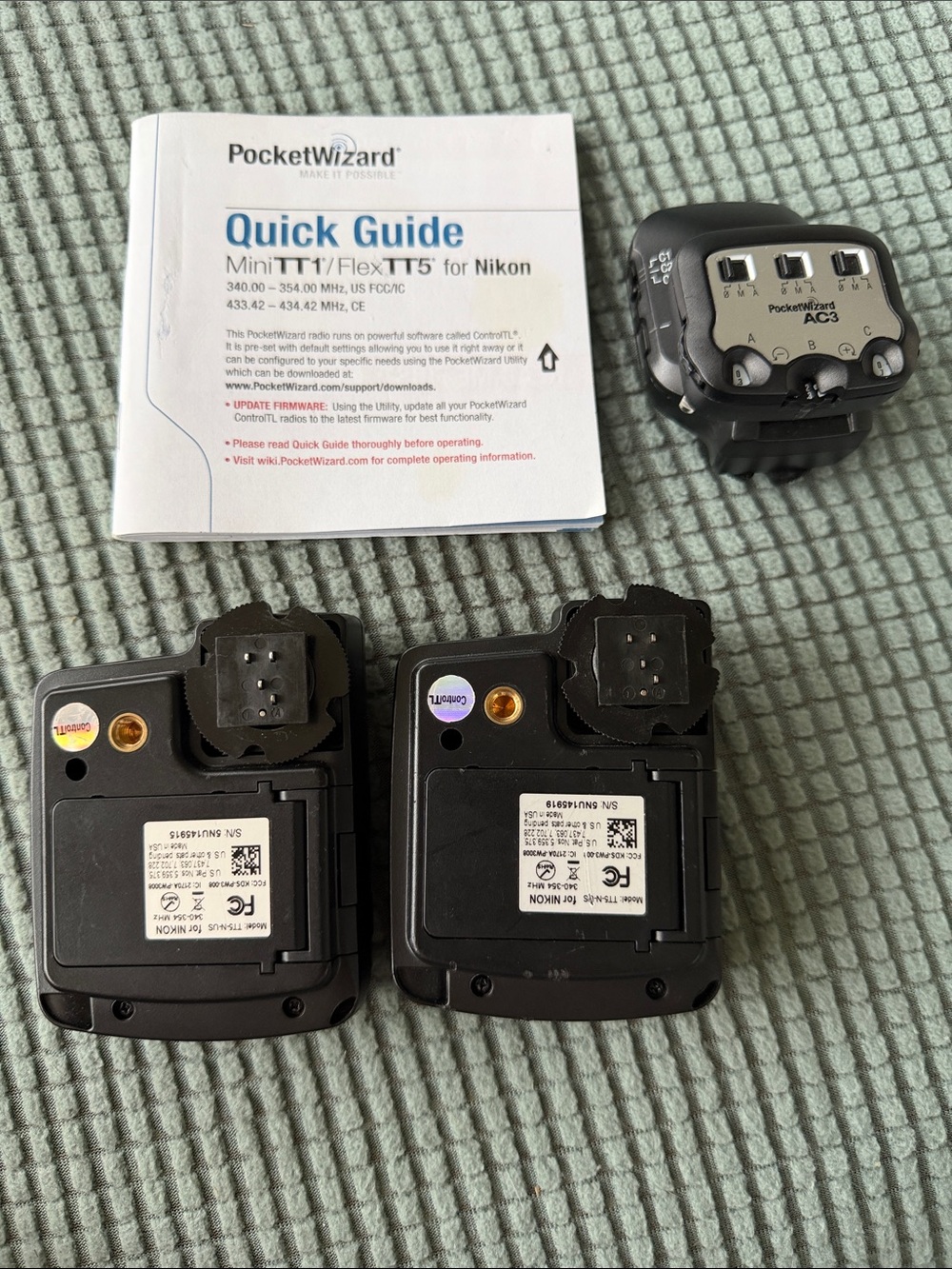PocketWizard FlexTT5 ans T1 mini - Nikon - Picture 2 of 6